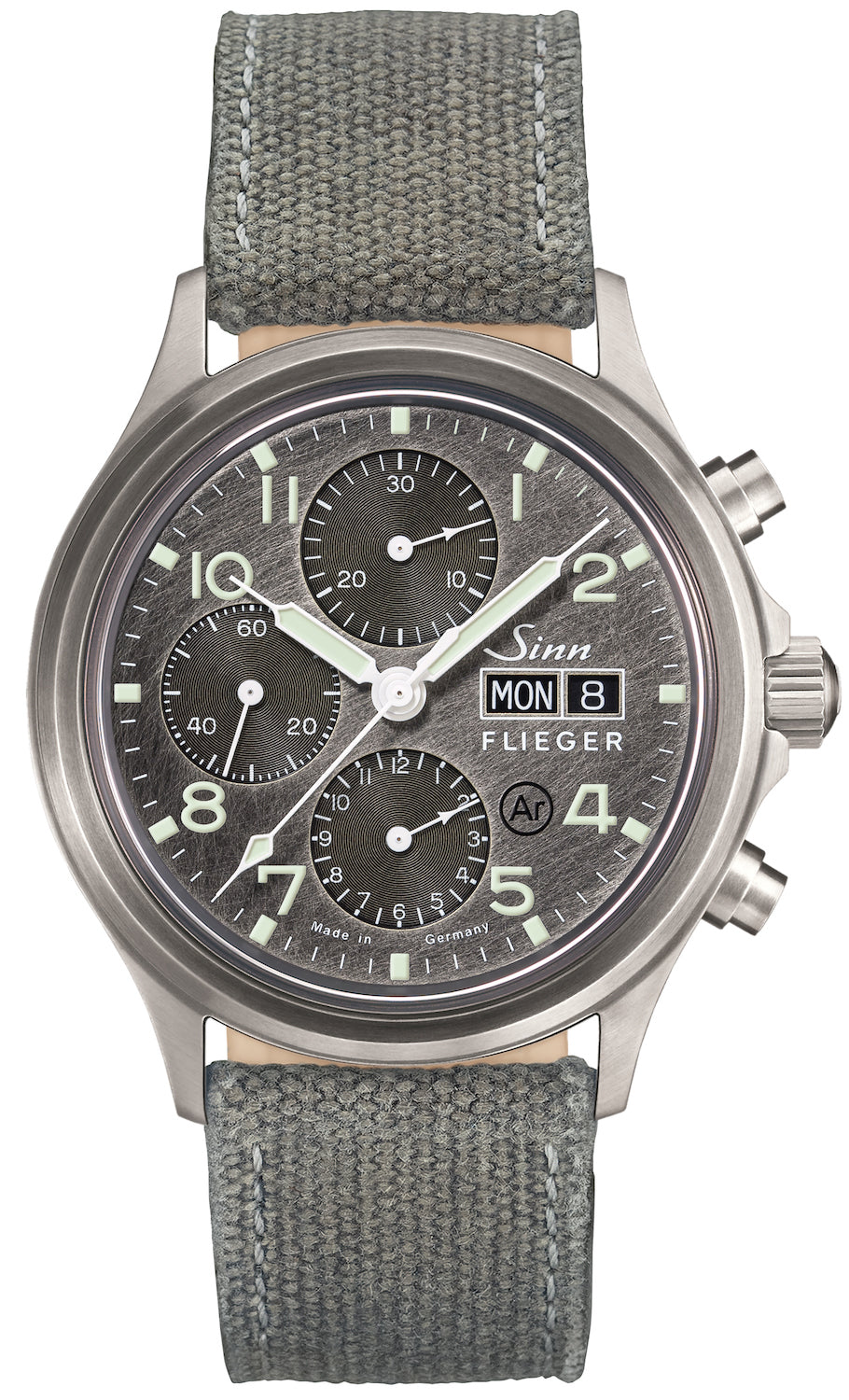 Sinn 358 Sa Pilot DS Canvas Grey Watch 358.065 Canvas Grey Image 1