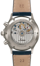 Sinn 358 Sa Pilot DS Fine Link Bracelet Watch 358.065 Fine Link Bracelet Image 2