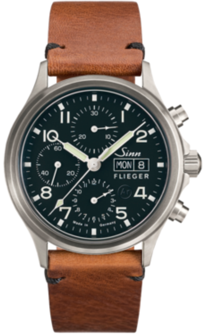 Sinn 358 Sa Pilot Vintage Cowhide Brown Watch 358.060 Vintage Cowhide Brown Image 1