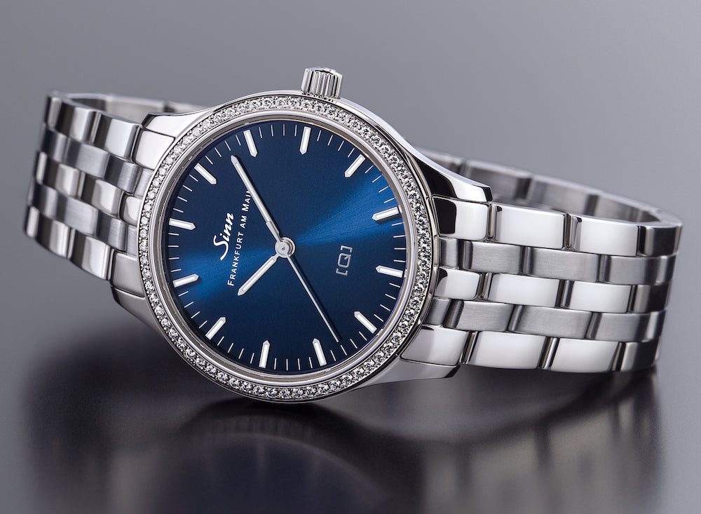 Sinn 434 TW 68 WG B Ladies Fine Link Bracelet Watch 434.032 Fine Link Bracelet Image 5