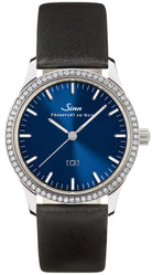 Sinn 434 TW 68 WG B Ladies Leather Black Watch 434.032 Leather Black Image 1