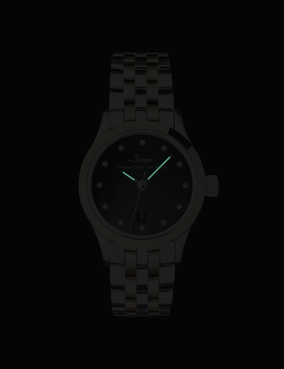 Sinn 456 TW 12 Ladies Alligator Watch 456.027 Alligator Image 2