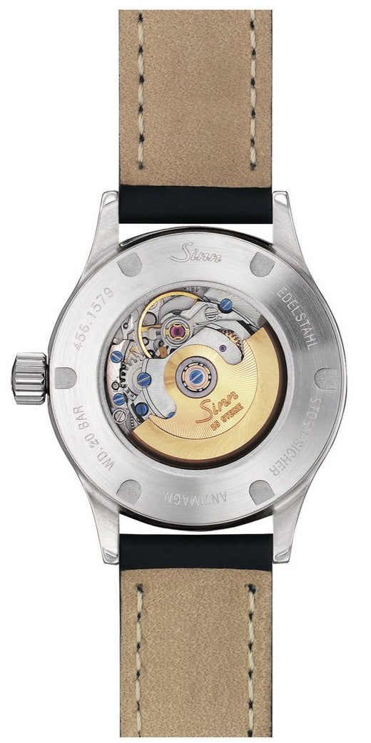 Sinn 456 TW70 WG Ladies Diamond Alligator Watch 456.030 Alligator Image 2