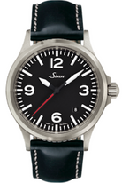 Sinn 556 A RS Black Cowhide Leather Watch 556.0141 Black Cowhide Leather Image 1