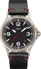 Sinn 556 A RS Black Vintage Cowhide Watch 556.0141 Black Vintage Cowhide Image 1