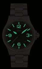Sinn 556 A RS Black Vintage Cowhide Watch 556.0141 Black Vintage Cowhide Image 2