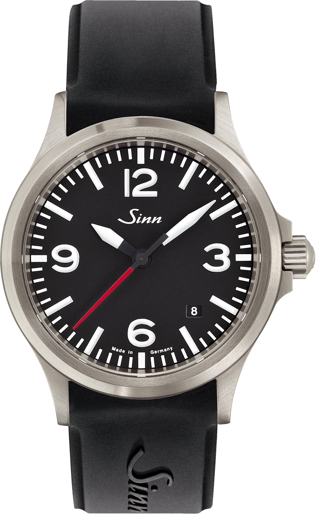 Sinn 556 A RS Silicone Black Watch 556.0141 Silicone Black Image 1