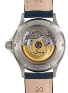 Sinn 556 I B Blue Cowhide Strap Watch 556.0104 Blue Cowhide Strap Image 2