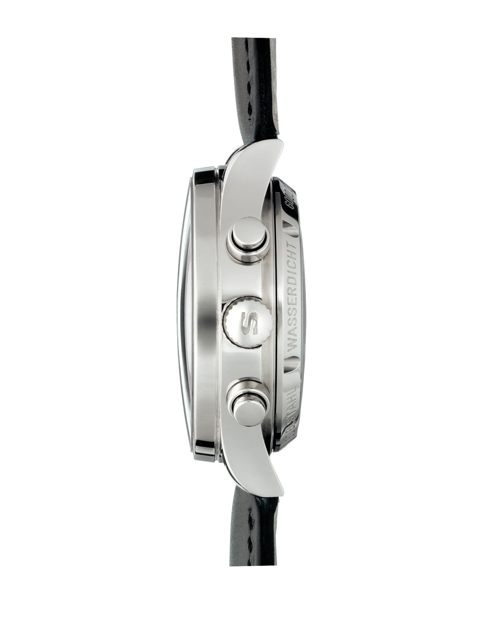 Sinn 6000 Finance Center Bracelet-Leather Watch 6000.010 Bracelet & Leather Image 4
