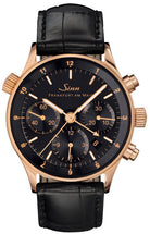 Sinn 6000 Finance Center Rose Gold Leather Watch 6000.040 Alligator Image 1