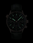 Sinn 6000 Finance Center Rose Gold Leather Watch 6000.040 Alligator Image 2