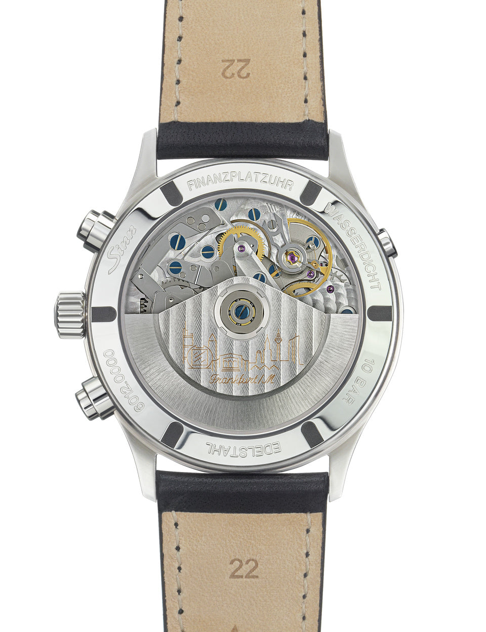 Sinn 6012 Frankfurt Financial District Fine Link Bracelet Watch 6012.010 Fine Link Bracelet Image 3