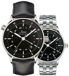 Sinn 6060 Finance District Bracelet-Leather Watch 6060.010 Bracelet & Leather Image 1