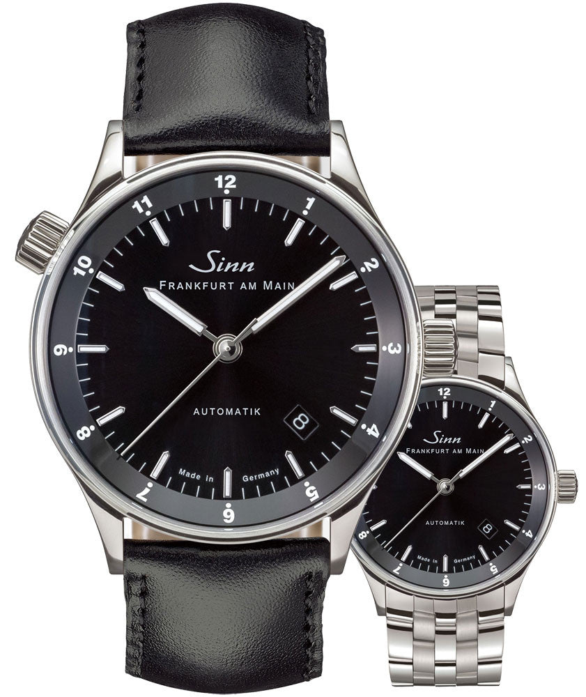 Sinn 6068 Frankfurt Financial District Bracelet-Leather Watch 6068.010 Bracelet & Leather Image 1