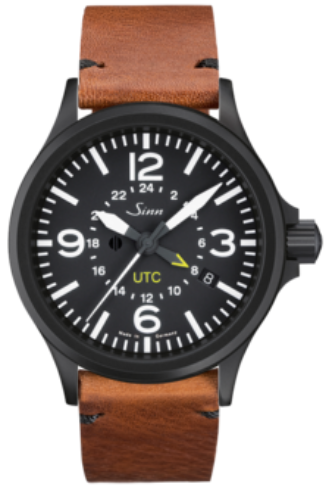 Sinn 856 S UTC Vintage Cowhide Brown Watch 856.020 Vintage Cowhide Brown Image 1