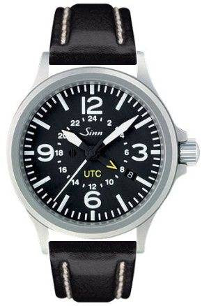 Sinn 856 UTC Leather Watch 856.010 Leather Strap Image 1