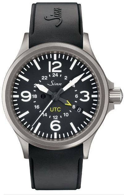 Sinn 856 UTC Rubber Watch 856.010 Rubber Image 1