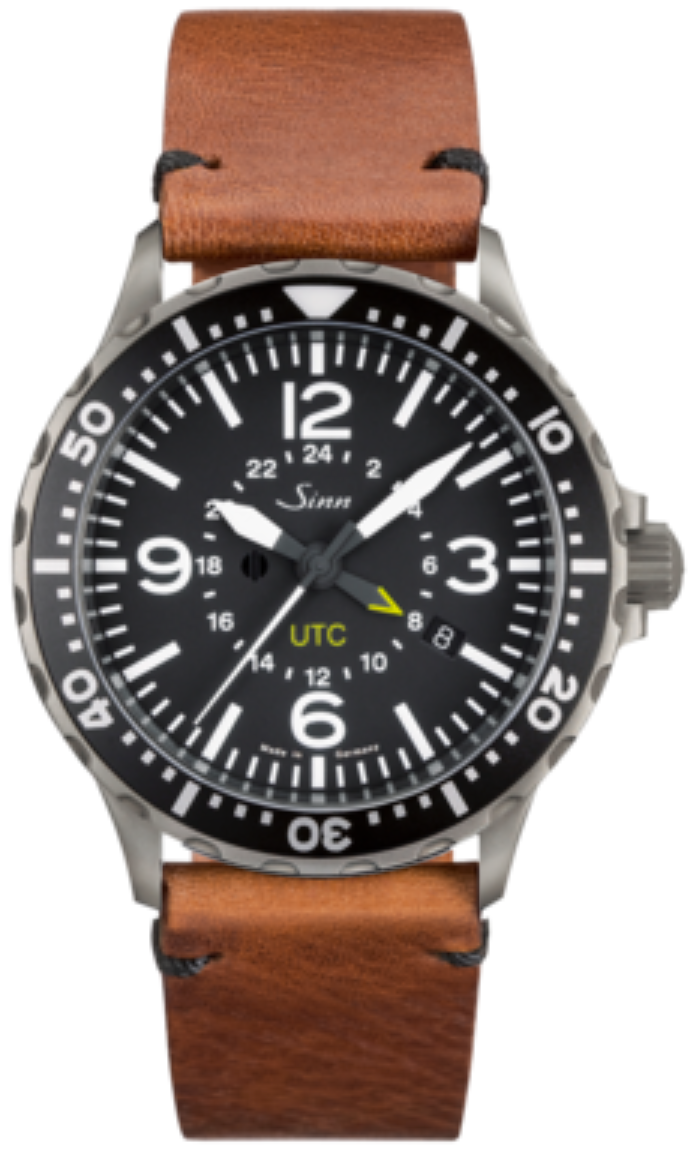 Sinn 857 UTC Vintage Cowhide Brown Watch 857.010 Vintage Cowhide Brown Image 1