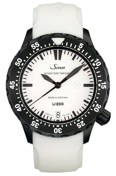 Sinn Diving Watch U200 W EZM 8 Silicon D 1012.021 SILICON Image 1