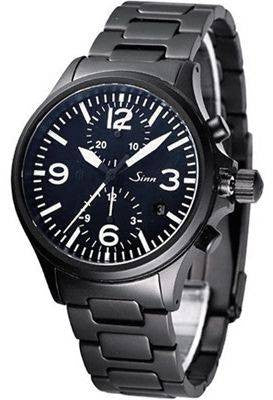 Sinn Duo Chronograph 756 S PVD Bracelet D 756.020 PVD BRAC Image 1