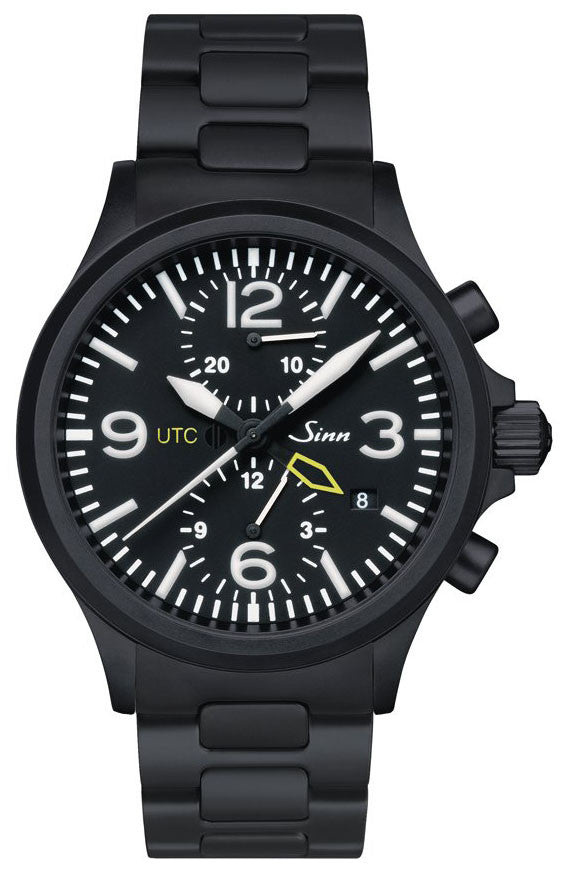 Sinn Duo Chronograph 756 UTC S PVD Bracelet D 756.021 PVD BRAC Image 1