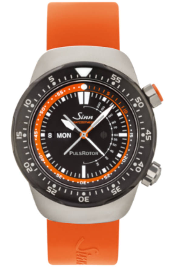 Sinn EZM 12 Silicone Orange Watch 112.010 Silicone Orange Image 1