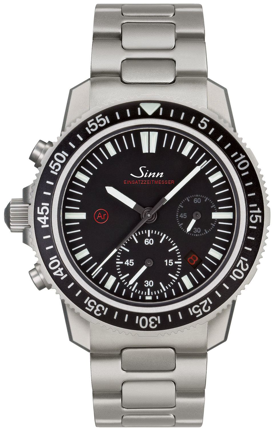 Sinn EZM 13.1 H-link Bracelet Watch 613.011 H-link Bracelet Image 1