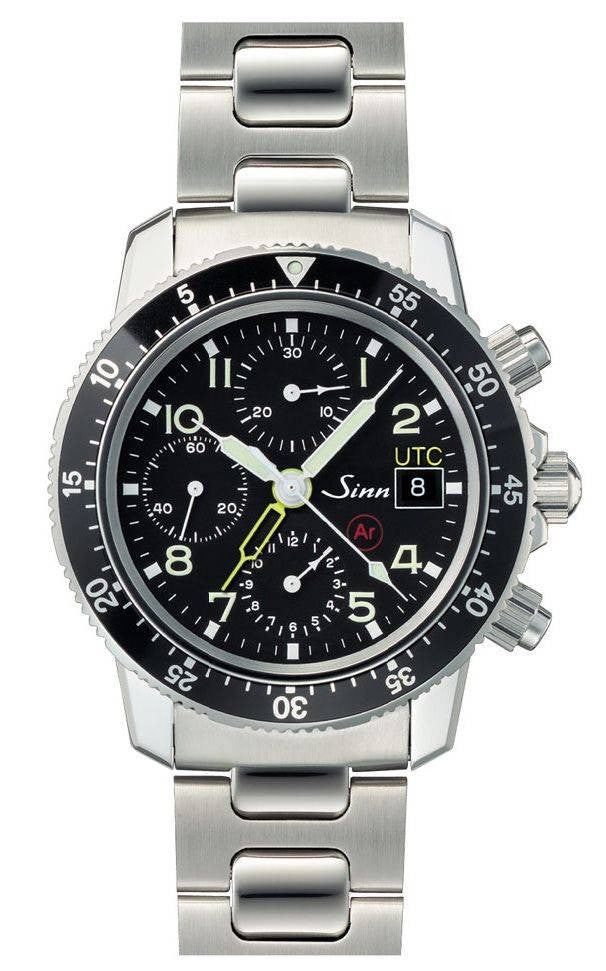 Sinn Flieger Chronograph Second Time Zone 103 St Sa Ar UTC D 103.069 BRACELET Image 1