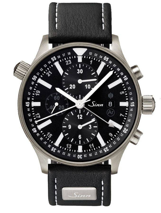 Sinn Multifunction Chronograph 900 Aviator D 900.011 Leather Strap Image 1