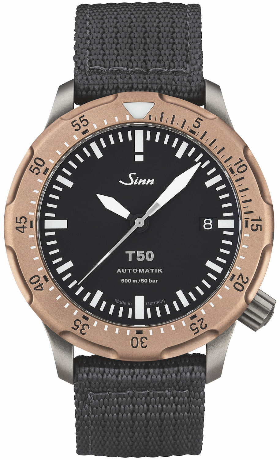 Sinn T50 GBDR Leather Textile Watch 1052.020 Leather/Textile Image 1