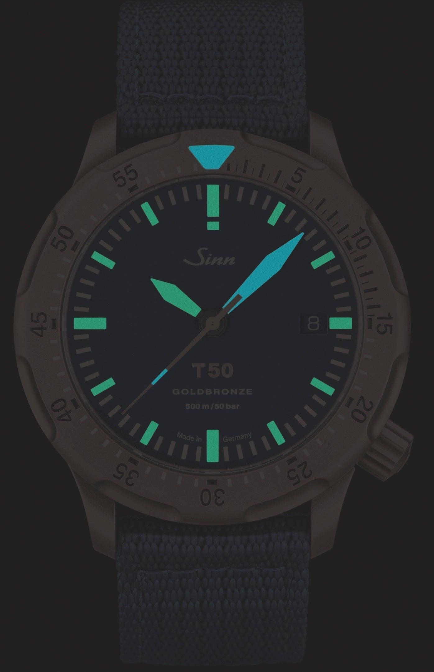 Sinn T50 GoldBronze B Limited Edition Watch SIN-967 Image 3