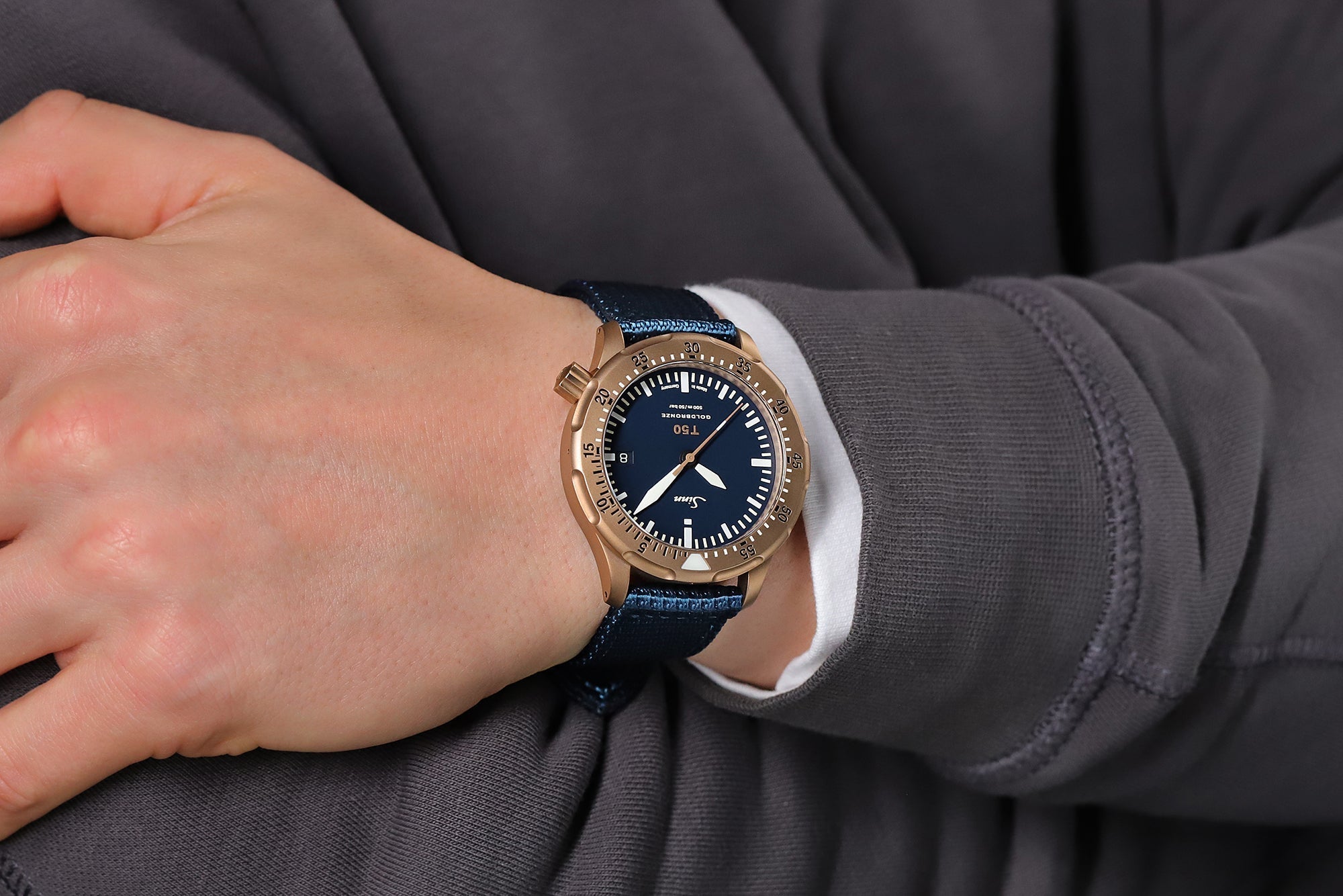 Sinn T50 GoldBronze B Limited Edition Watch SIN-967 Image 7