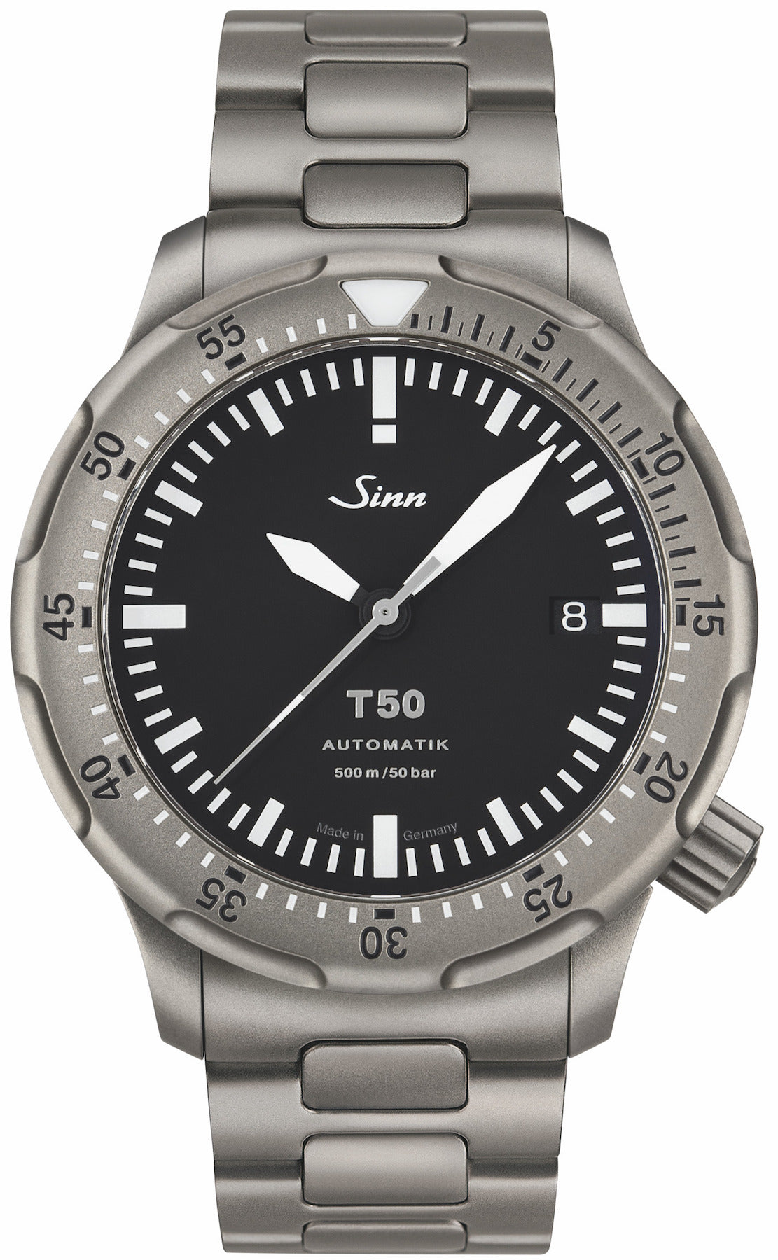 Sinn T50 H Link Bracelet Watch 1052.010 H Link Bracelet Image 1