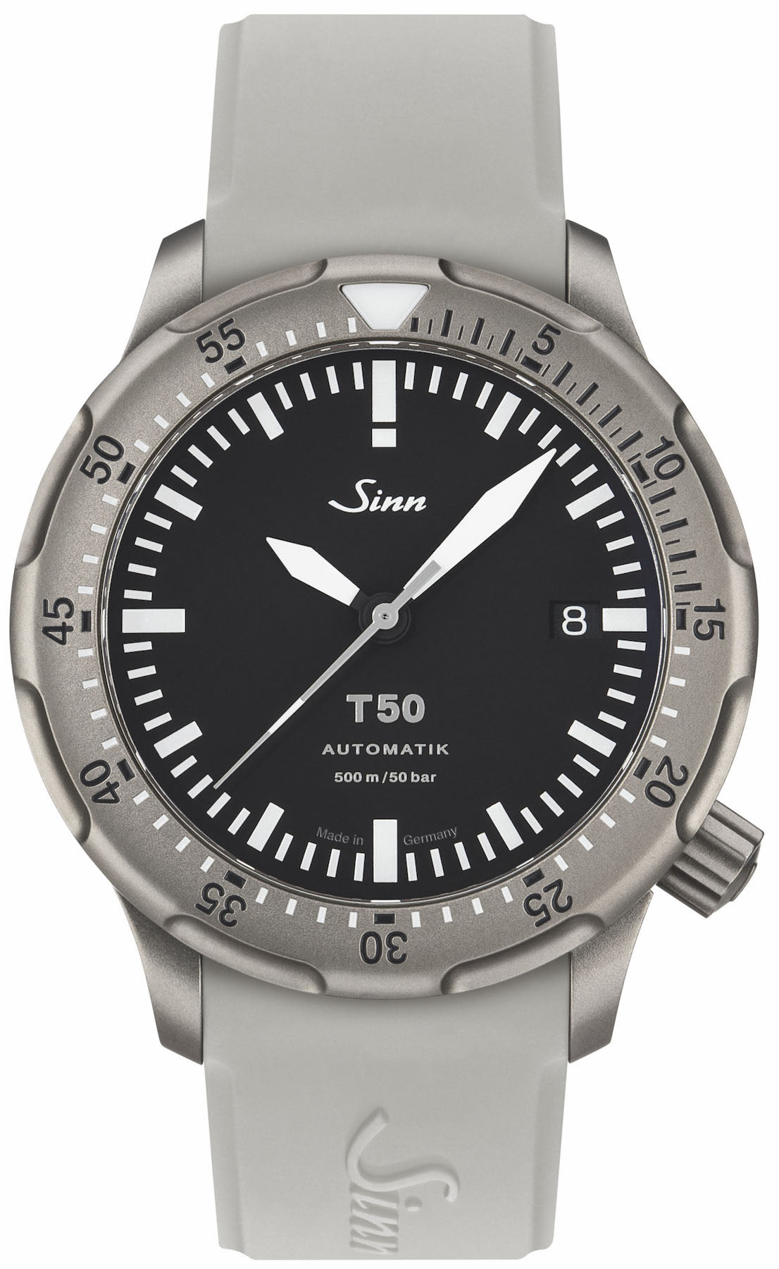 Sinn T50 White Silicone Watch 1052.010 White Silicone Image 1