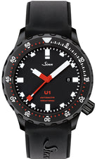 Sinn U1 S Silicone Black Watch 1010.020 Silicone Black Image 1