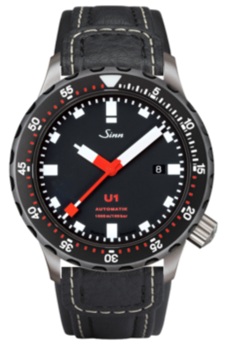 Sinn U1 SDR Leather Watch 1010.040 Leather Image 1