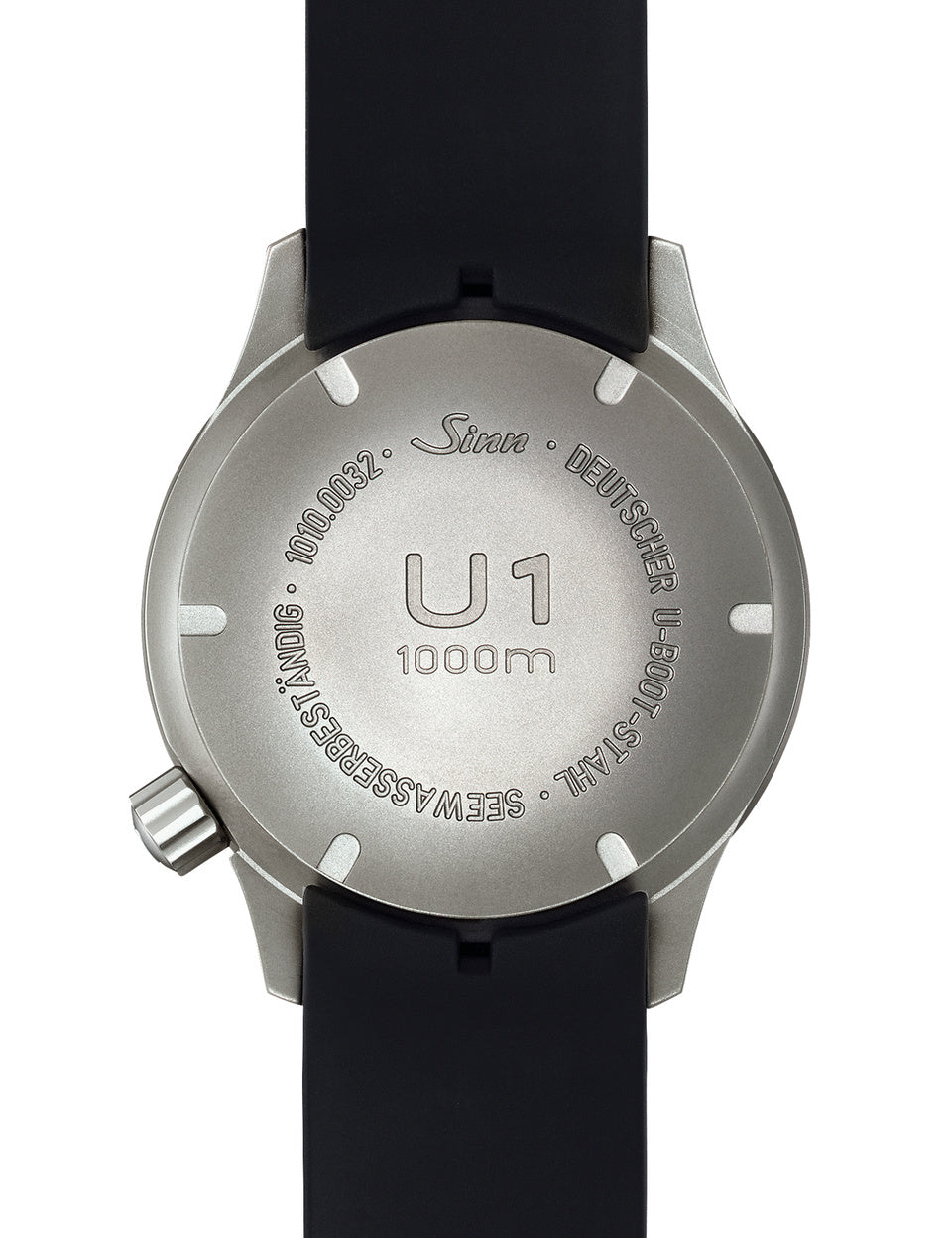 Sinn U1 SDR Rubber Watch 1010.040 Rubber Image 3
