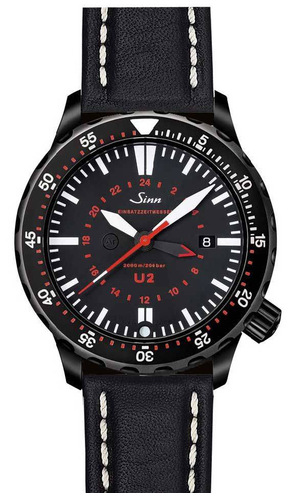 Sinn U2 S EZM 5 Leather Watch 1020.020 Leather Image 1