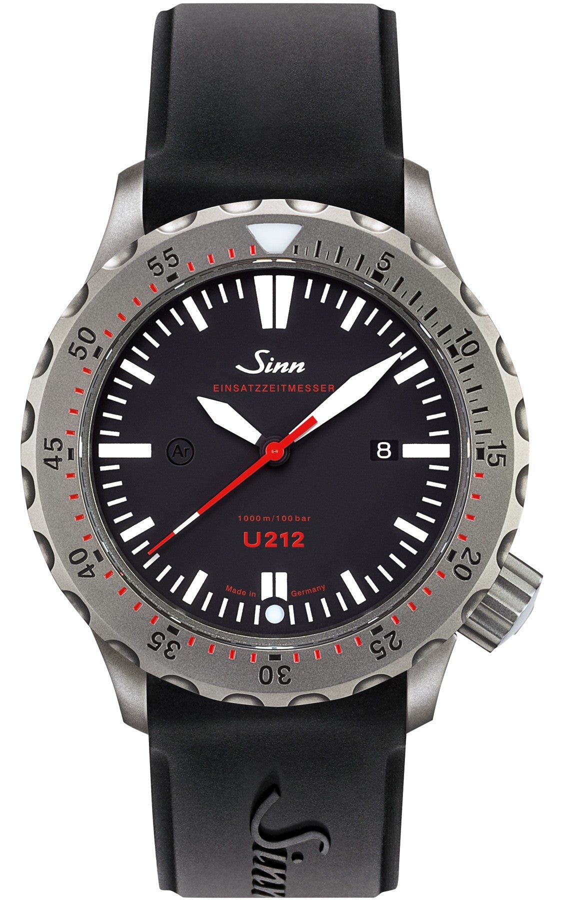 Sinn U212 - EZM 16 Silicone Watch 212.040 Silicone Image 1