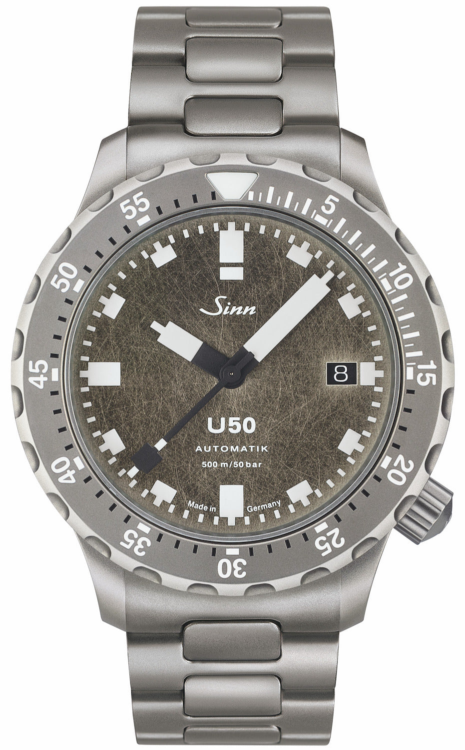 Sinn U50 DS H Link Bracelet Limited Edition Watch 1050.034 H Link Bracelet Image 1