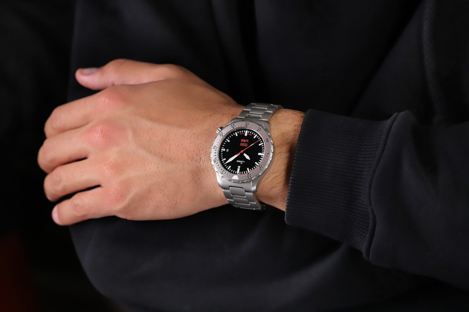 Sinn U50 Hydro H-Link Bracelet Watch 1051.010 H-Link Bracelet Image 2