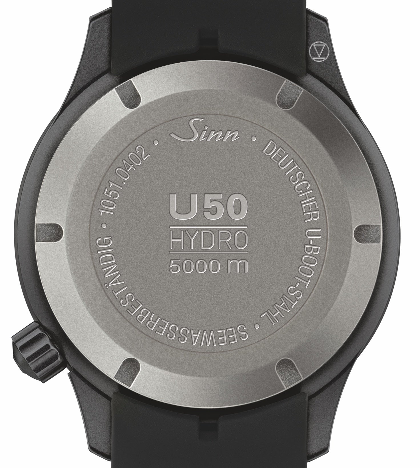 Sinn U50 Hydro S Silicone White Watch 1051.020 Silicone White Image 3