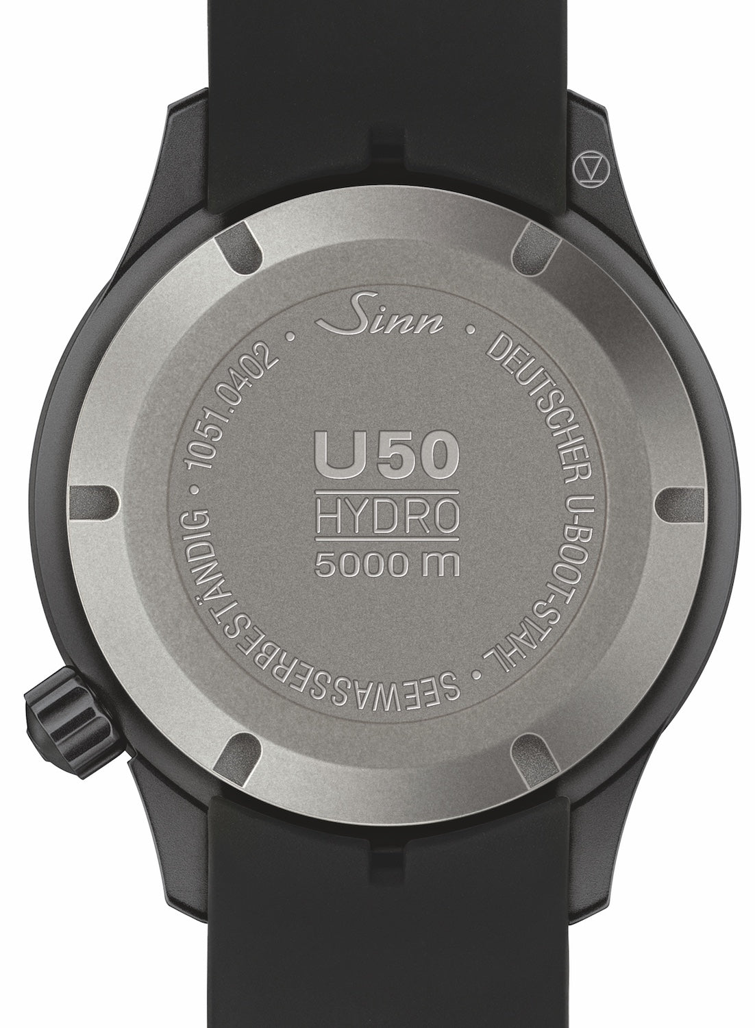 Sinn U50 Hydro S Textile Olive Grey Watch 1051.020 Leather Image 3