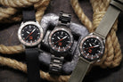 Sinn U50 Hydro S Textile Olive Grey Watch 1051.020 Leather Image 6