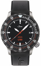 Sinn U50 Hydro SDR Silicone Black Watch 1051.040 Silicone Black Image 1