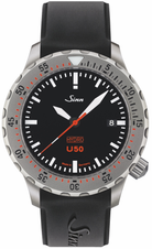 Sinn U50 Hydro Silicone Black Watch 1051.010 Silicone Black Image 1