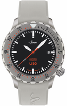 Sinn U50 Hydro Silicone White Watch 1051.010 Silicone White Image 1