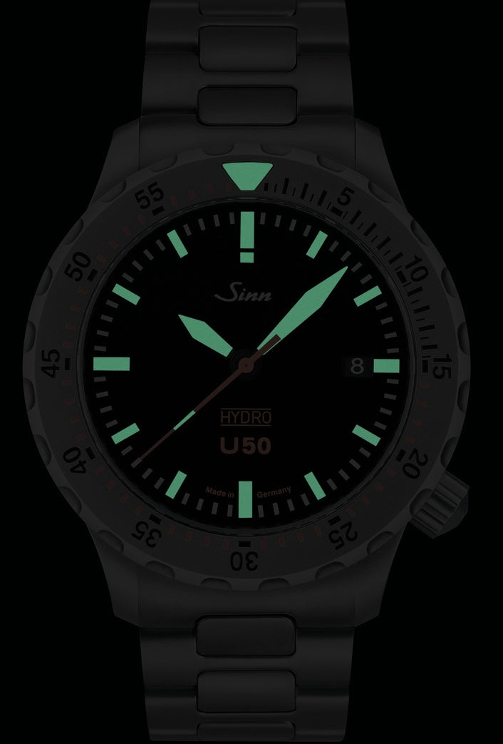 Sinn U50 Hydro Tegiment H-Link Bracelet Watch SIN-920 Image 2