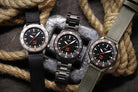 Sinn U50 Hydro Textile Olive Grey Watch 1051.010 Leather Image 7
