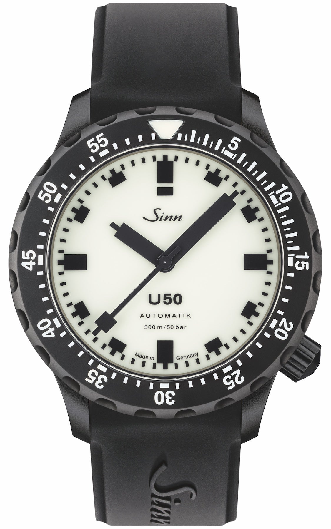 Sinn U50 S L Silicone Black Limited Edition Watch 1050.0203 Silicone Black Image 1